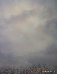 Air Oil on Belgian linen